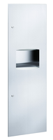 Bradley
2037
High Capacity Towel Dispenser w/ 11.6 Gal Waste Receptacle Recessed Satin Stainless S
